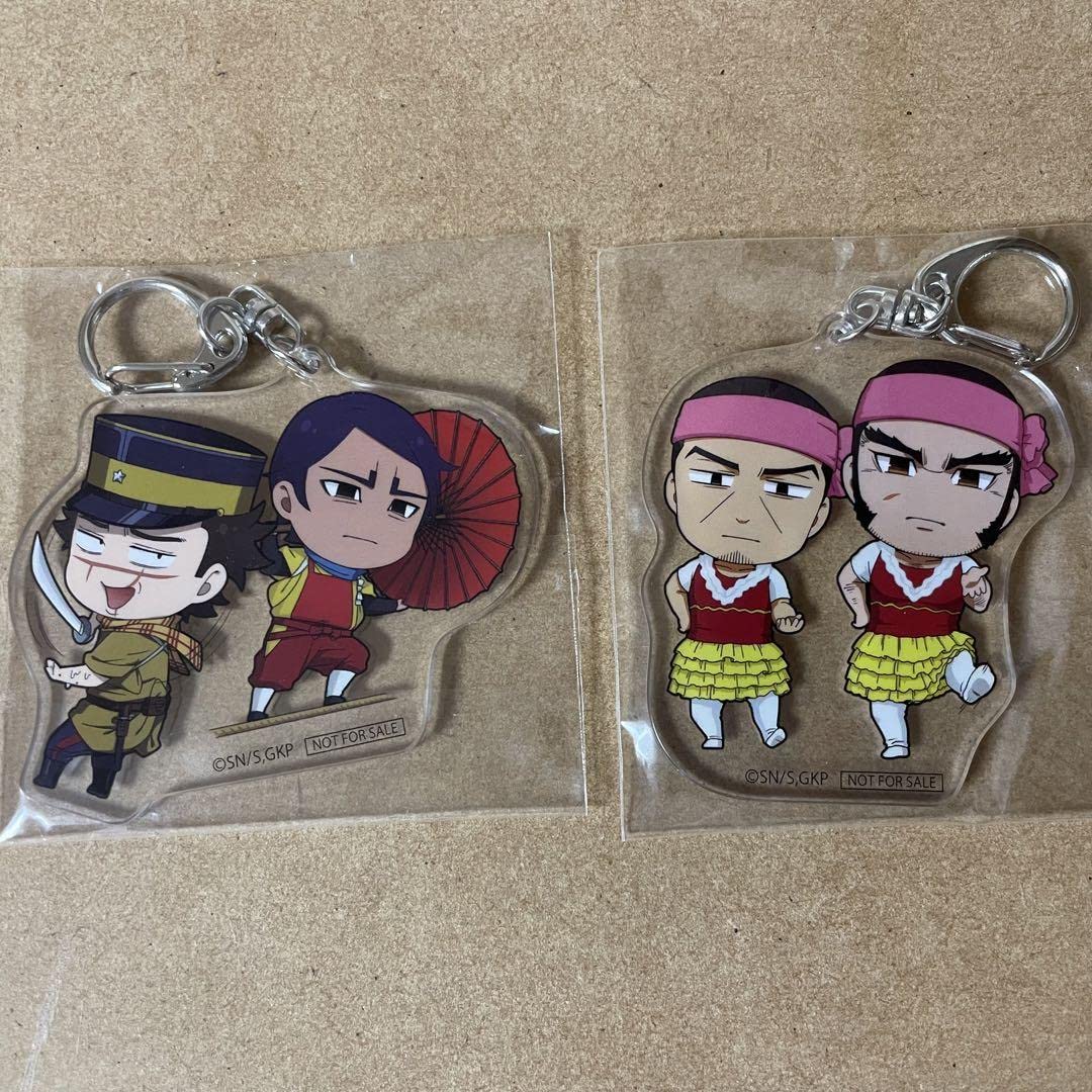 Amazon.co.jp: ゴールデンカムイ アクリルキーホルダー サーカス 杉元