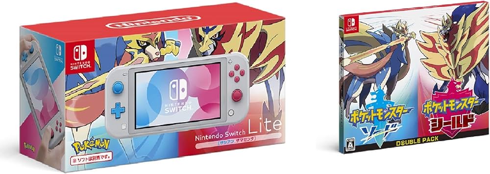 Amazon.co.jp: Nintendo Switch Lite ザシアン・ザマゼンタ +