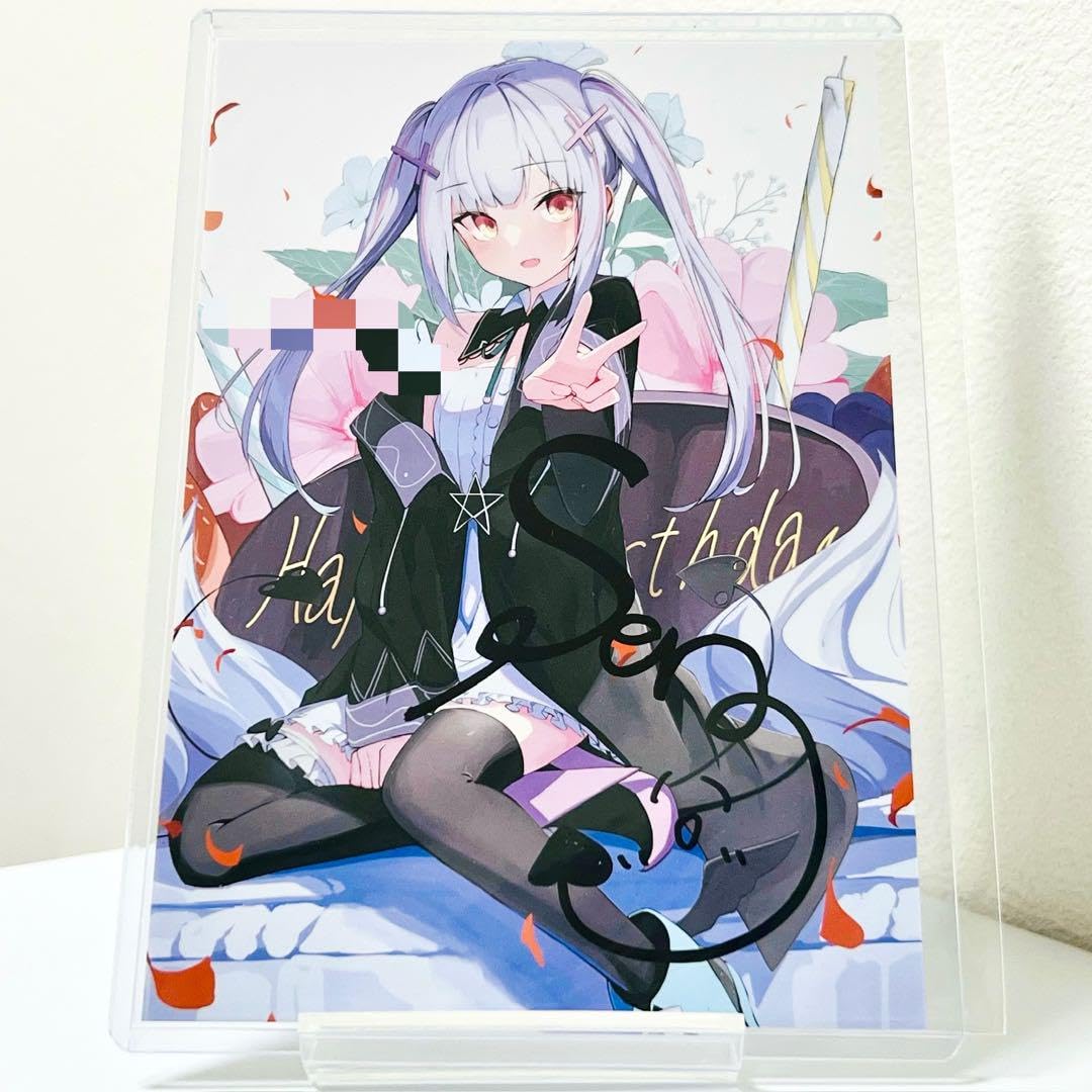 Amazon | 空澄セナ 誕生記念2022 直筆サイン入りポストカード ぶいすぽ