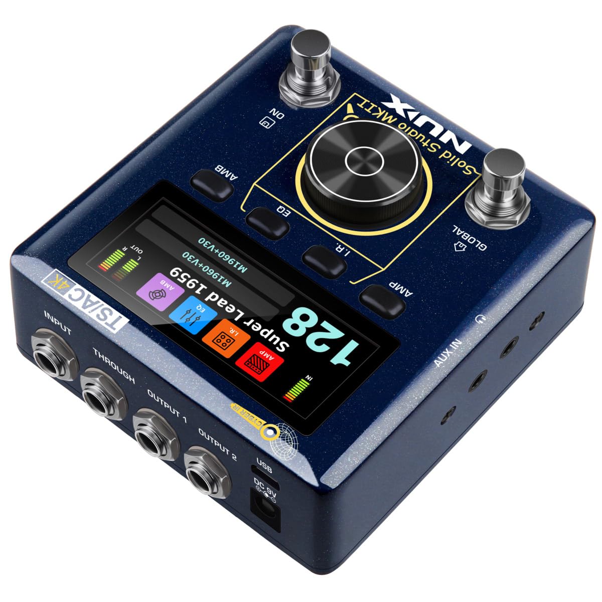 Amazon.com: NUX Solid Studio MKII Preamp, Power Amp Simulator, IR