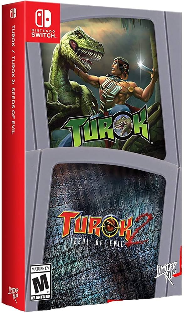 Amazon.com: Turok and Turok 2: Seeds of Evil Dual Pack - Nintendo