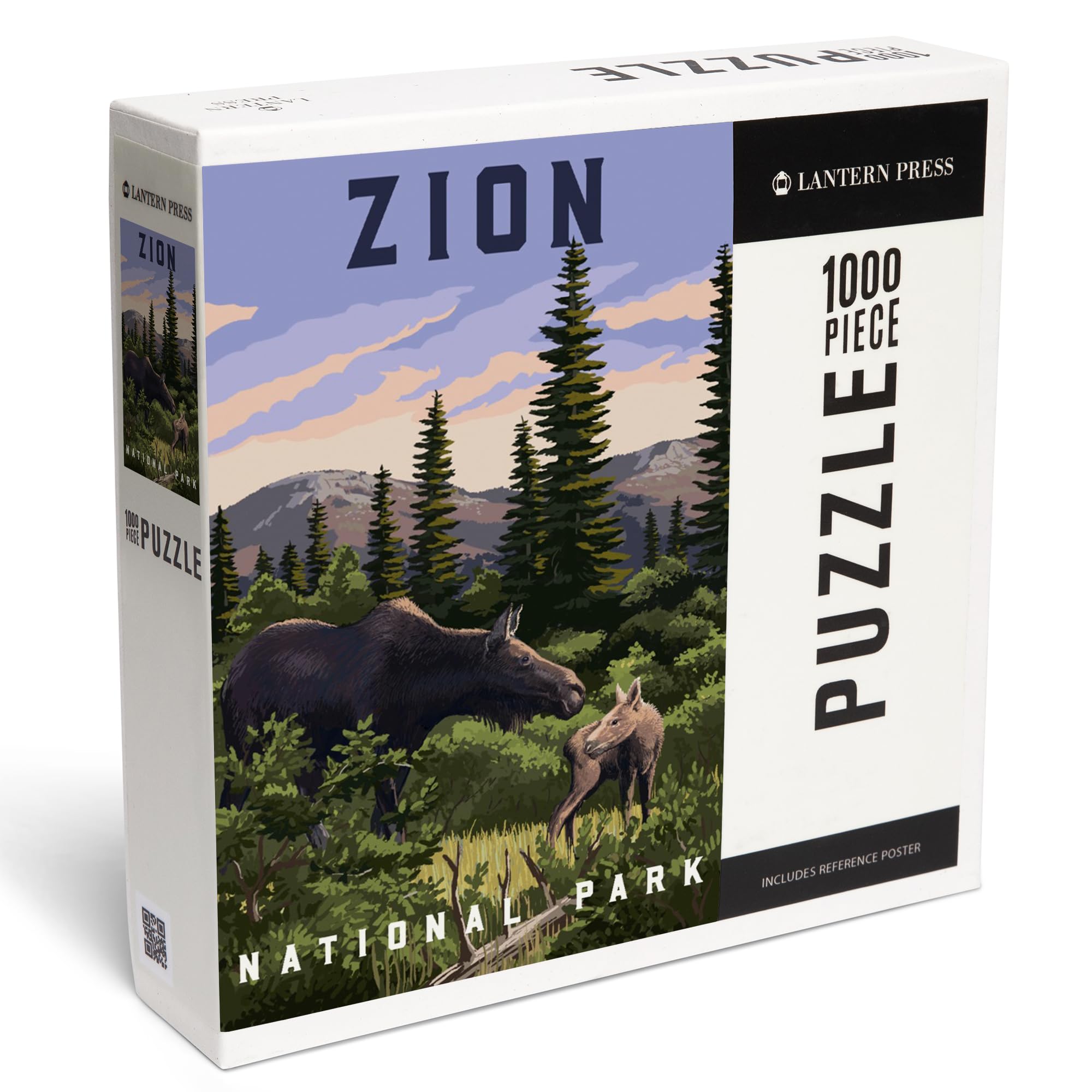 Amazon.com: Zion National Park, Moose Scene (1000 Piece Puzzle
