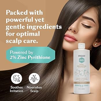 Amazon.com : DHS Zinc Shampoo, 16 Oz (Pack of 2) : Hair Shampoos