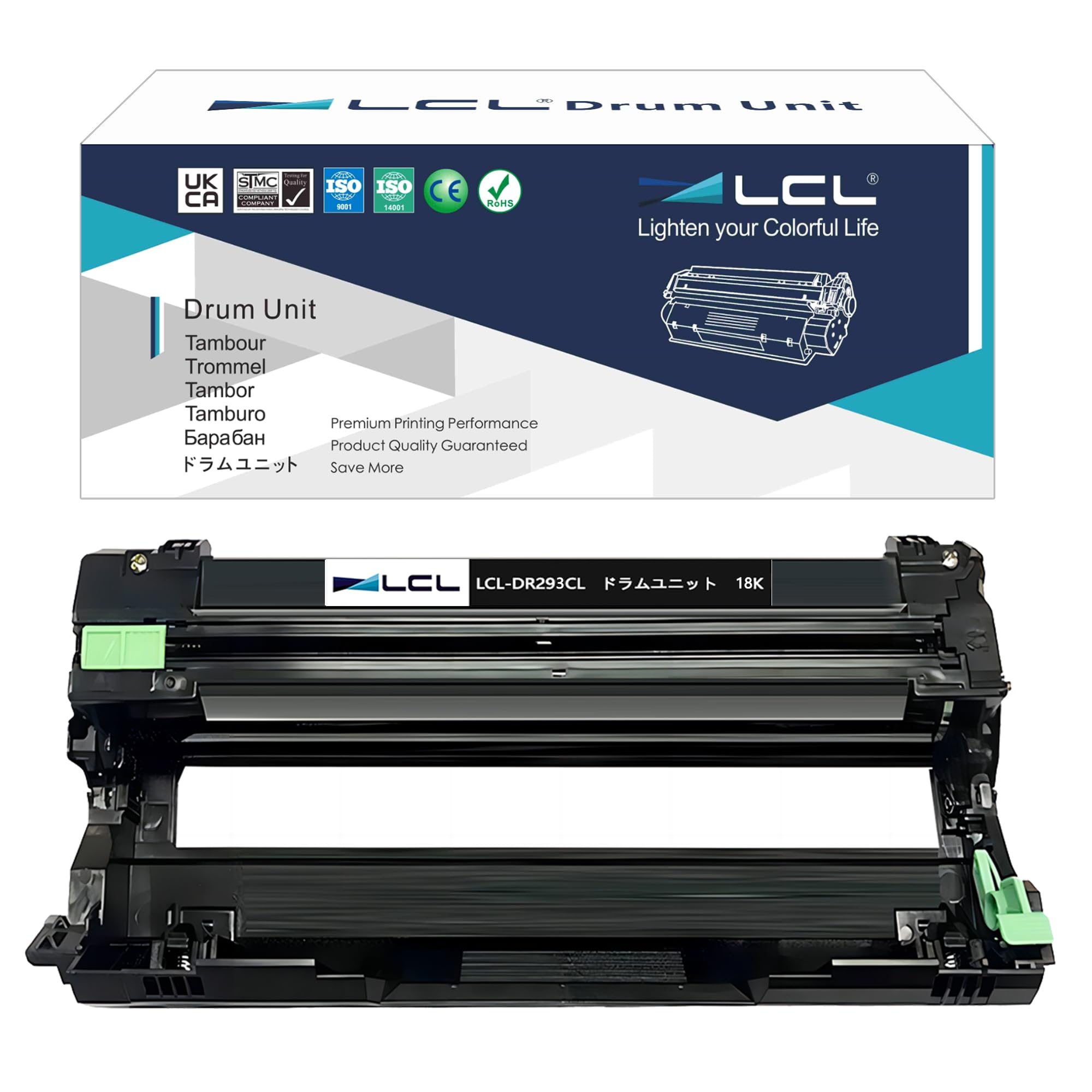 Amazon.co.jp: LCL Brother用 ブラザー用 DR-293 DR-293CL DR-293CL-BK