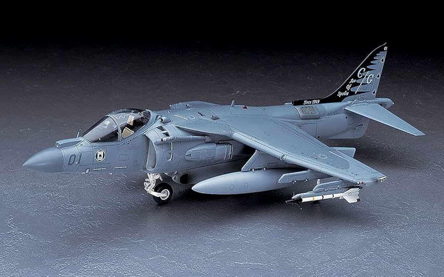 Amazon.com: Hasegawa 1/48 AV-8B Harrier II : Arts, Crafts & Sewing
