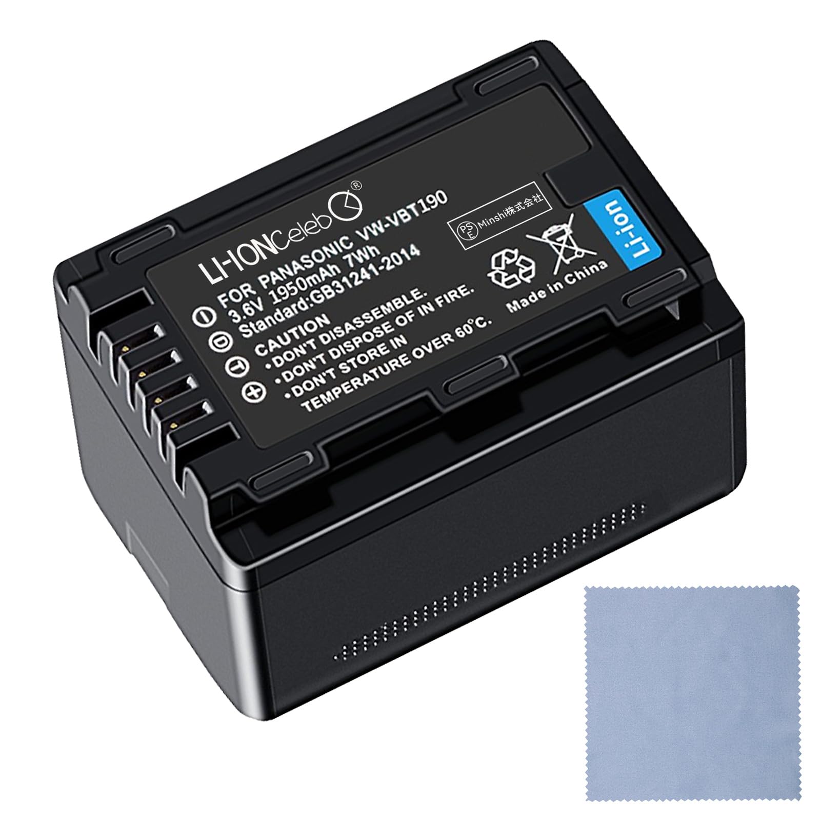 Amazon | Li-ion Celeb Panasonic対応 Panasonic HC-W580M 【3.6V