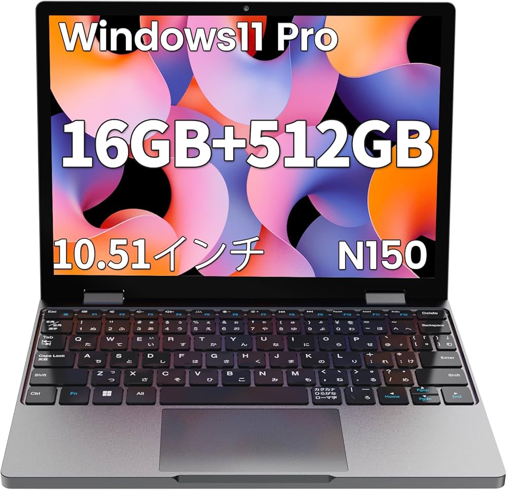 Amazon.co.jp: Zwide ノートパソコン 10.51インチ N150 Windows 11PRO