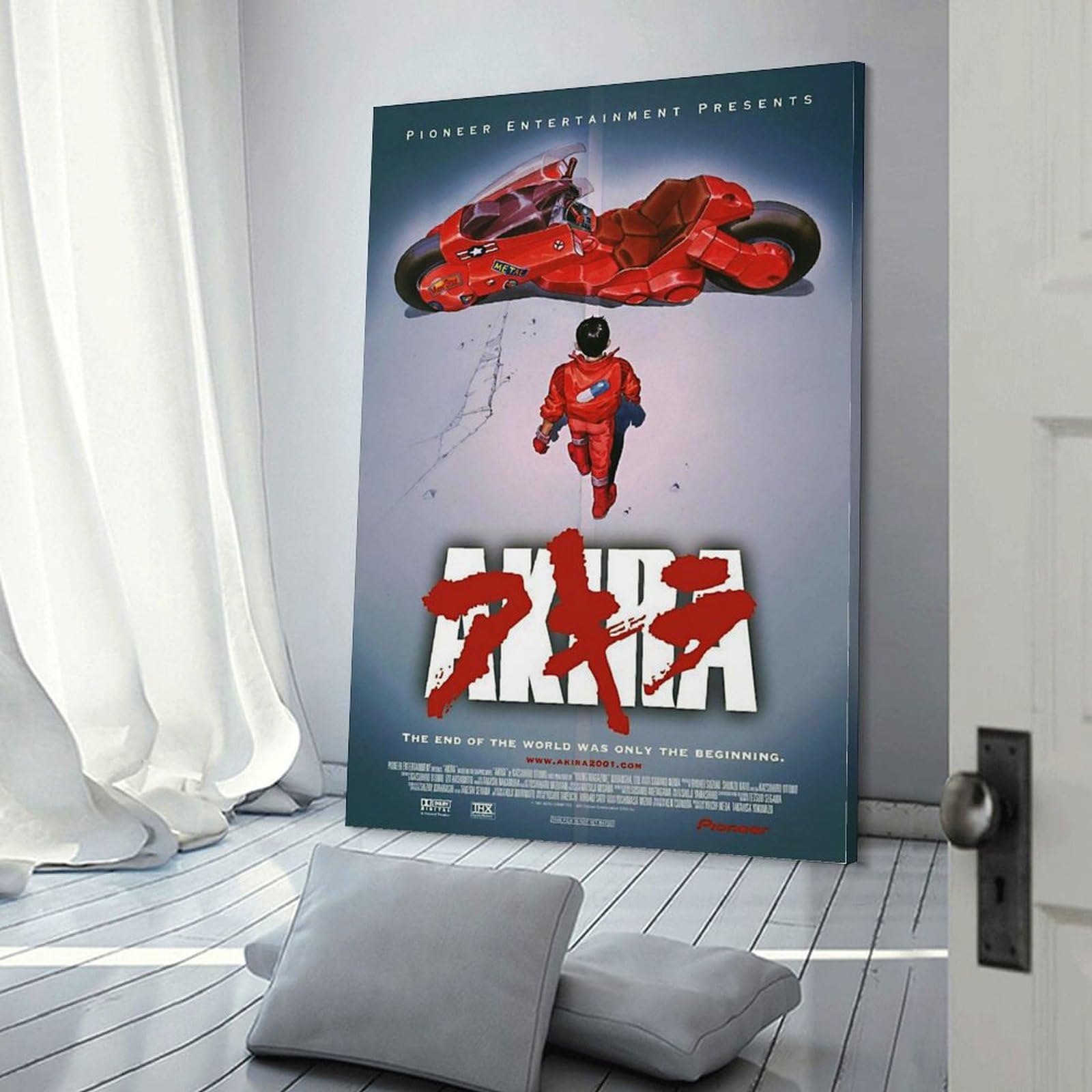 Amazon.co.jp: 映画ポスター アキラ AKIRA ウォールアート キャンバス
