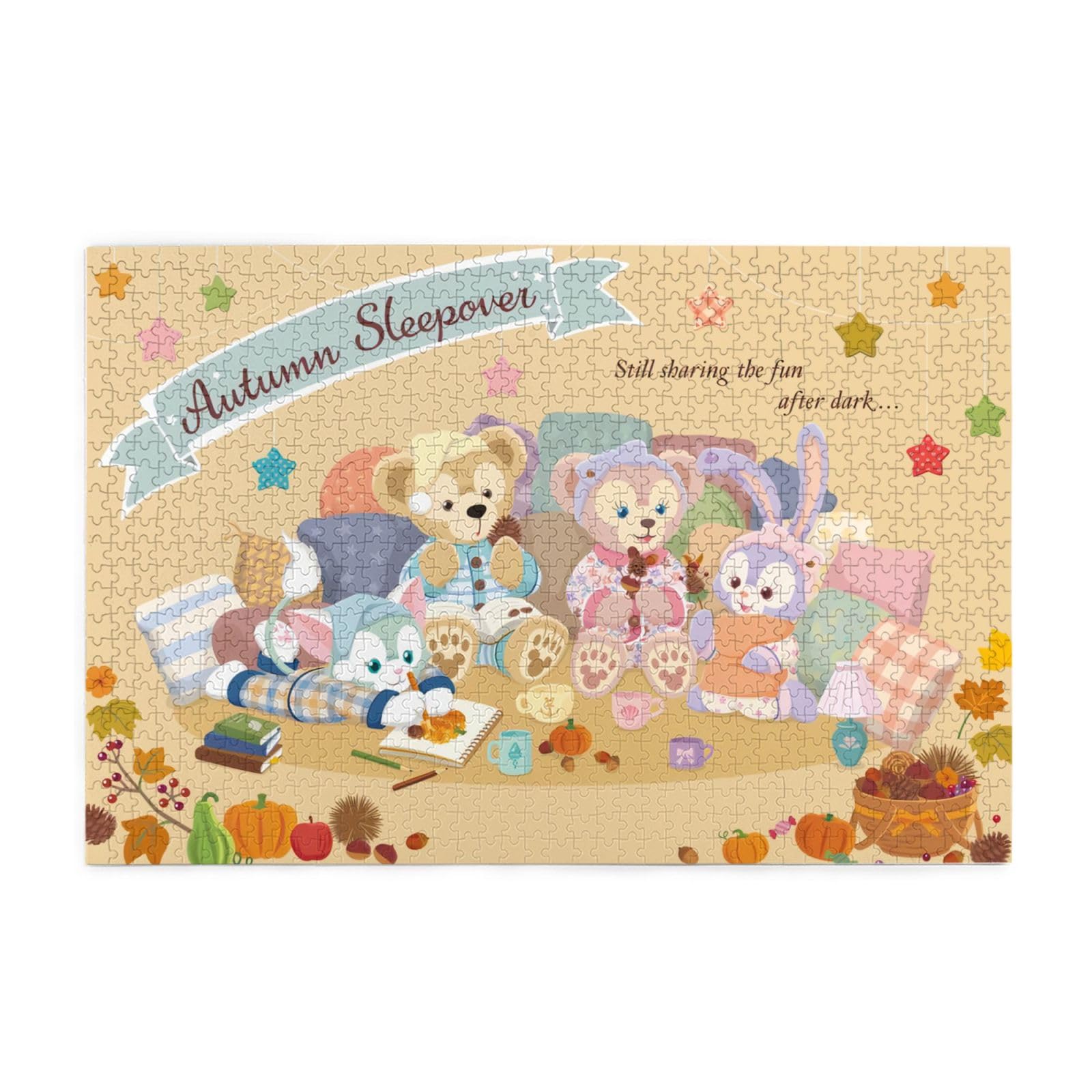 Amazon.co.jp: 1000ピース ジグソーパズル ダッフィーフレンズ