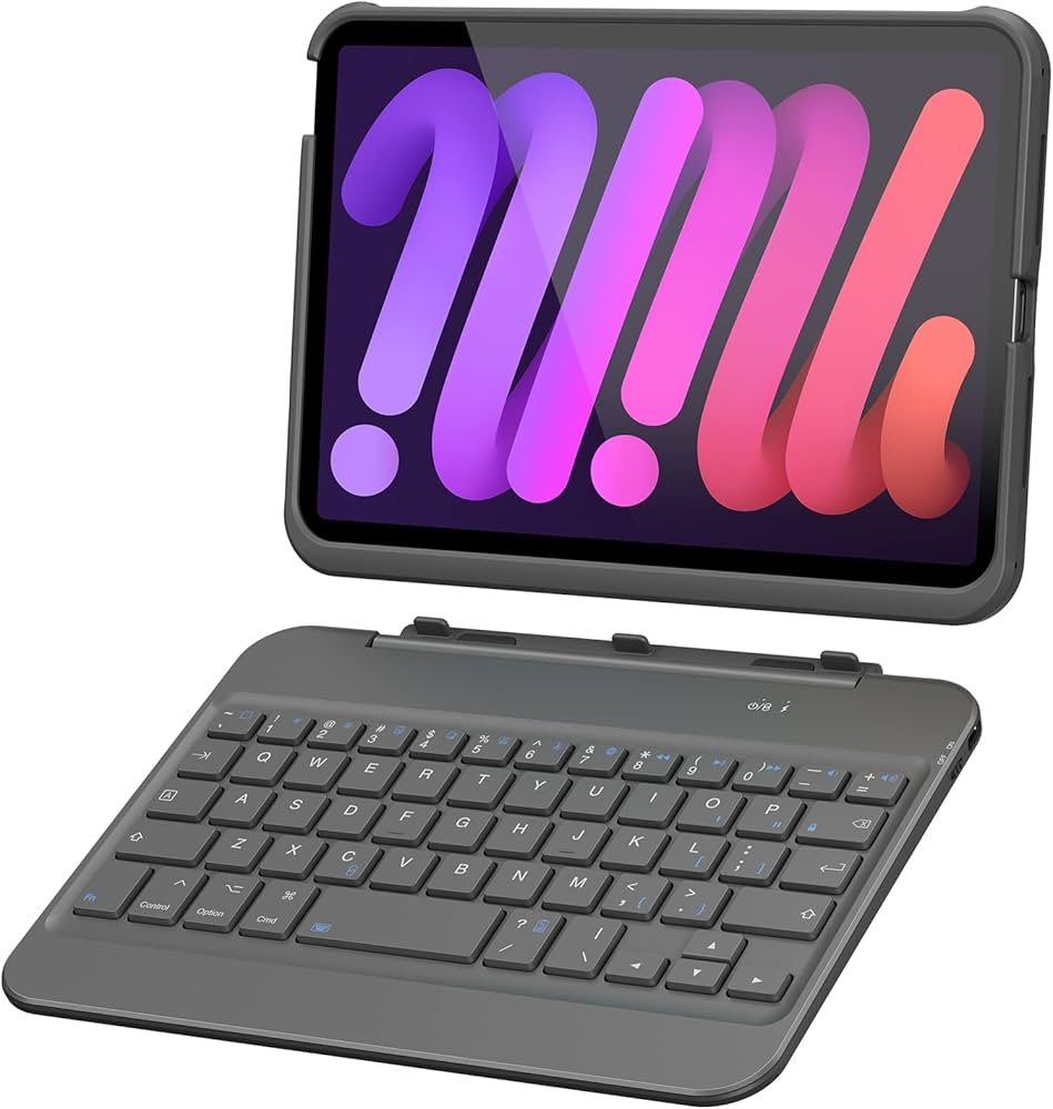 Amazon.co.jp: Earto for ipad mini6/7 キーボード付きケース [第6世代