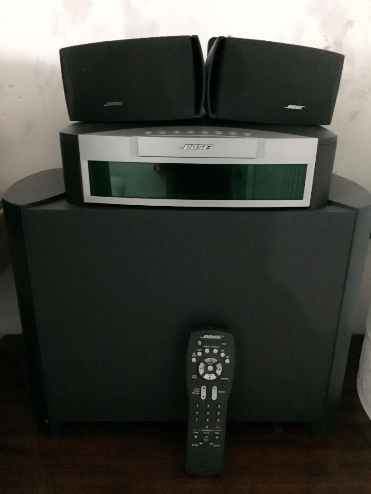 Bose 3-2-1 GSX DVD home entertainment system - DVD surround system