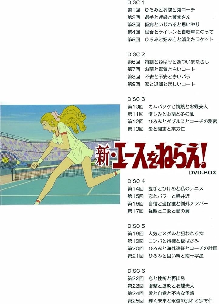 Amazon.co.jp: 新・エースをねらえ! DVD-BOX : 高坂真琴, 池田昌子