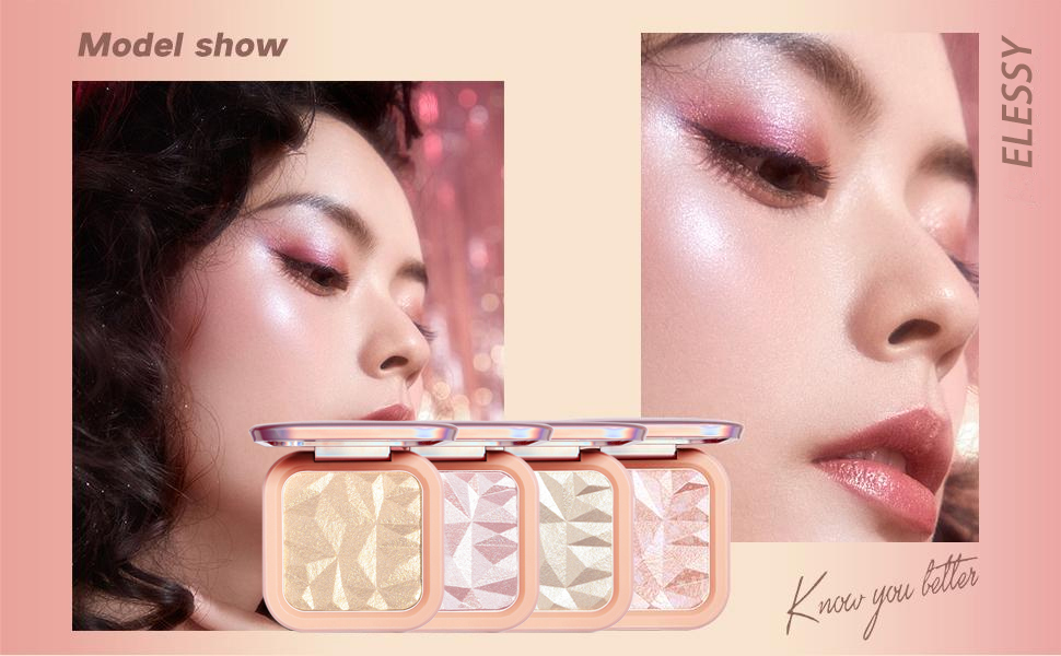 Amazon.co.jp: ダイヤモンド ハイライトパウダー 4カラー ハイライト