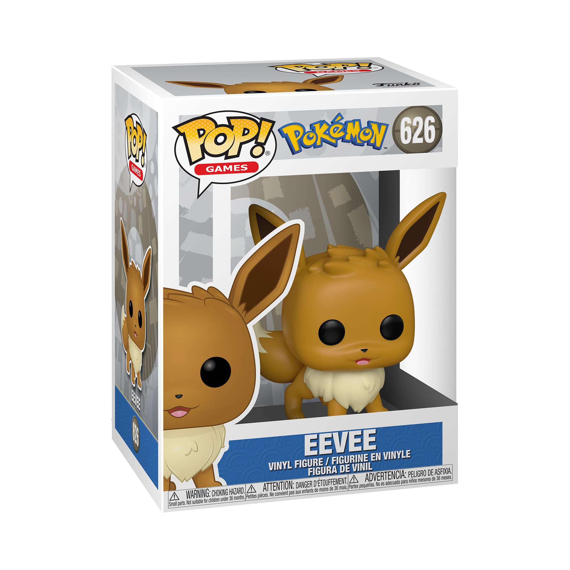 Amazon.com: Funko Pop! Games: Pokemon - Eevee Vinyl Figure : Toys