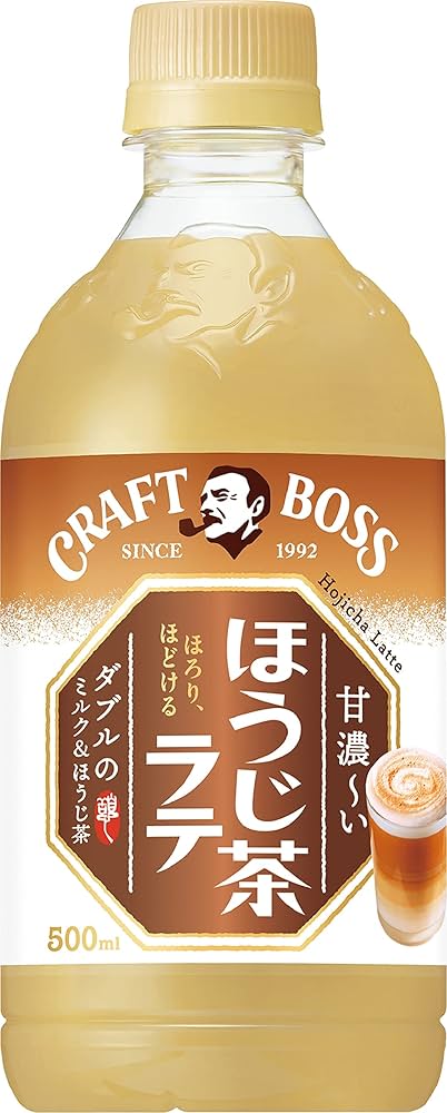 Amazon.co.jp: サントリー クラフトボス ほうじ茶ラテ 500ml×24本