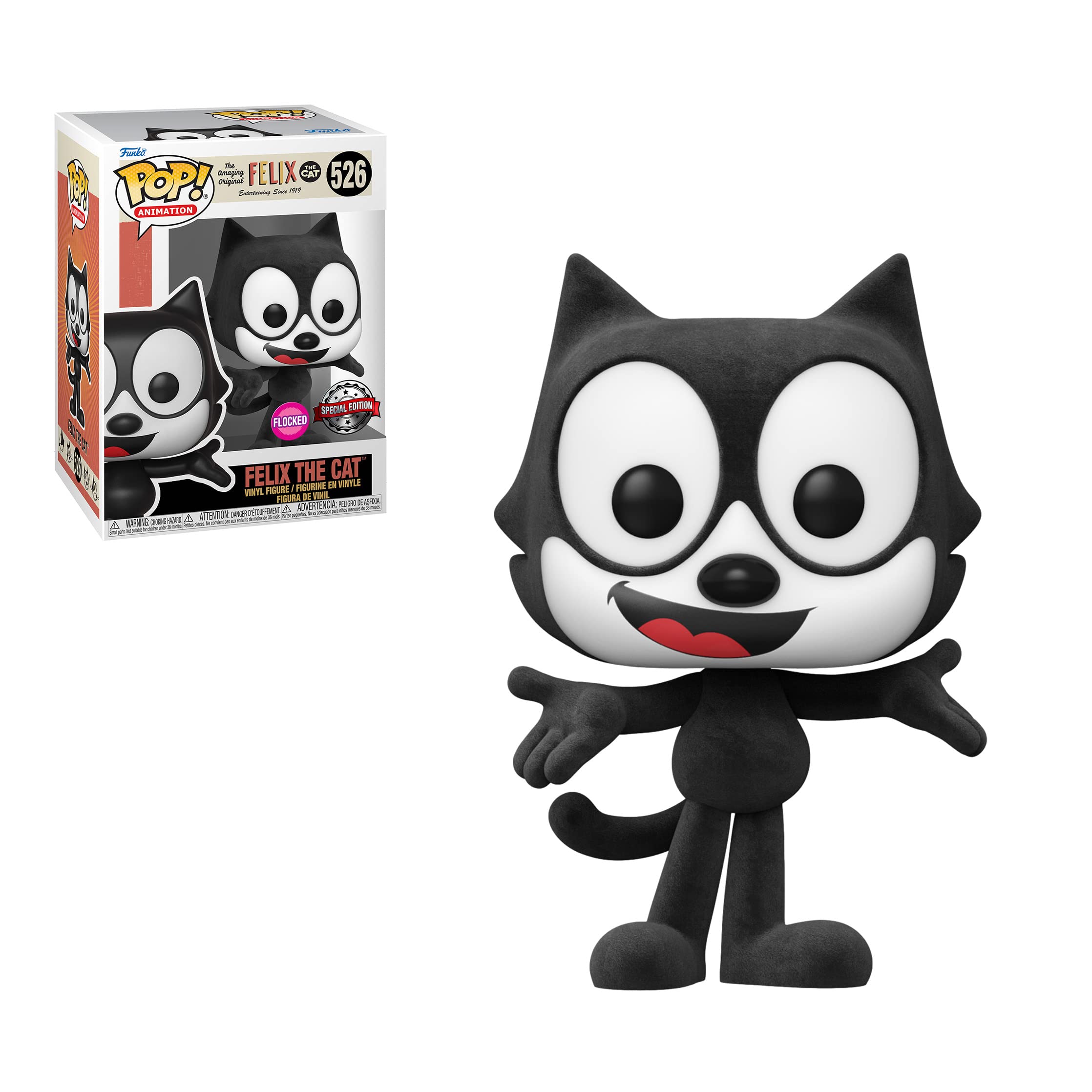 Amazon.com: Funko POP! Animation: Flocked Felix The Cat Gemini
