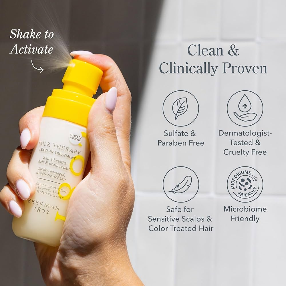 Amazon.com: Beekman 1802 Milk Therapy Peptide Leave-In Treatment