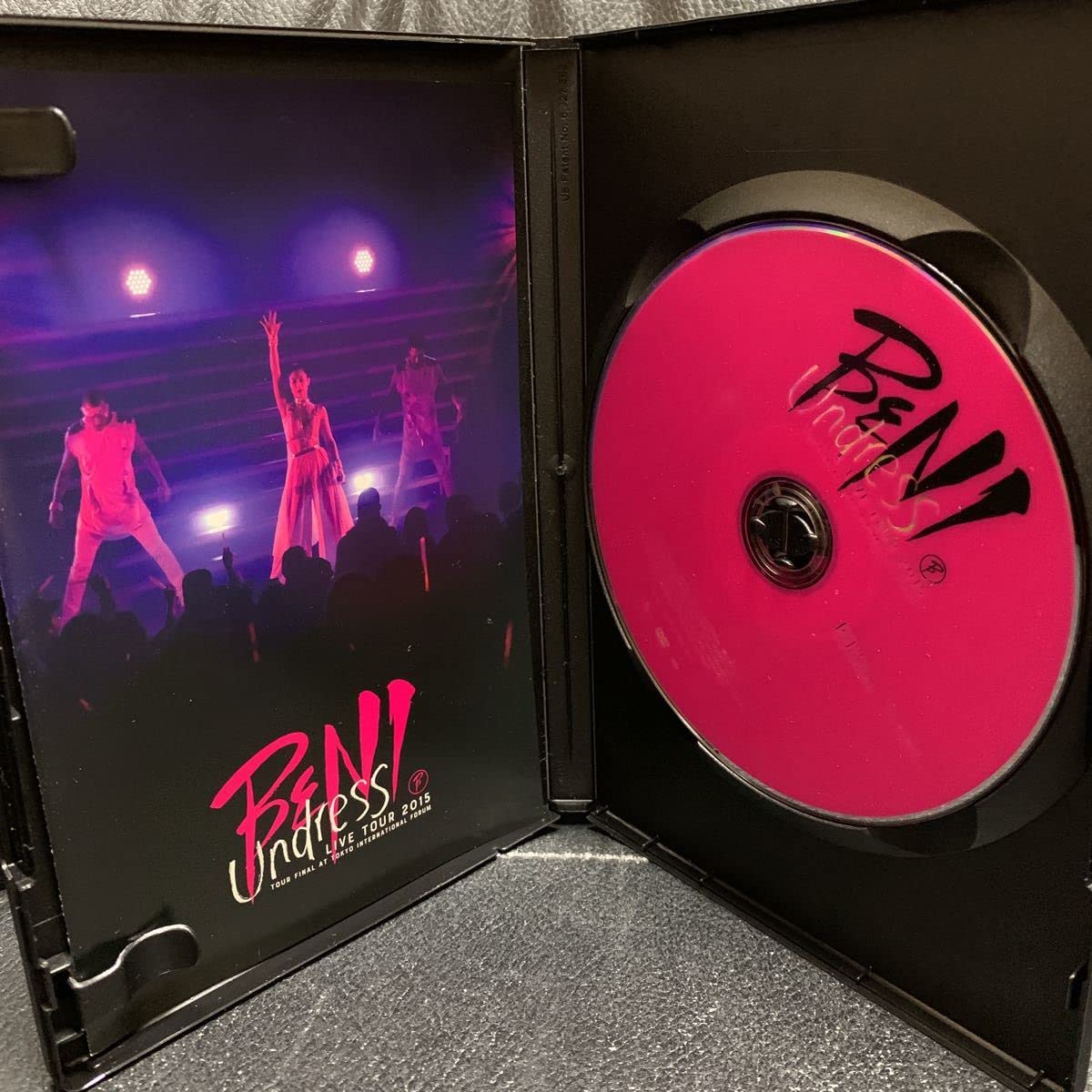 Amazon.co.jp: DVD BENI Undress LIVE TOUR 2015 TOUR FINAL＠東京国際