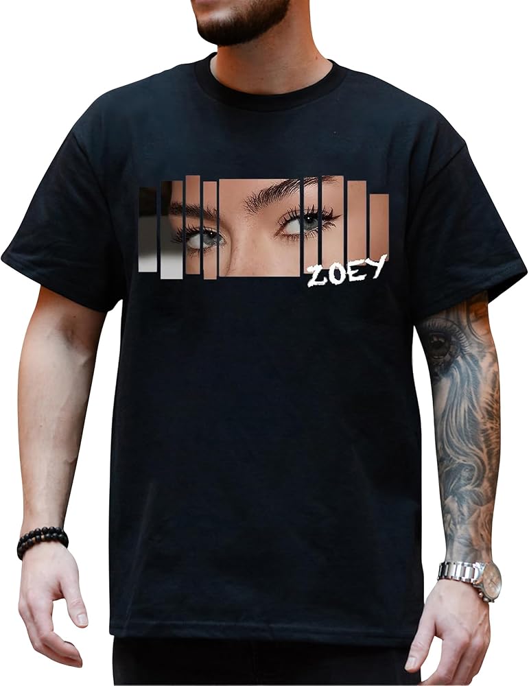 Amazon.com: LASFOUR Custom Eyes Tshirt, Custom Girlfriend Eye