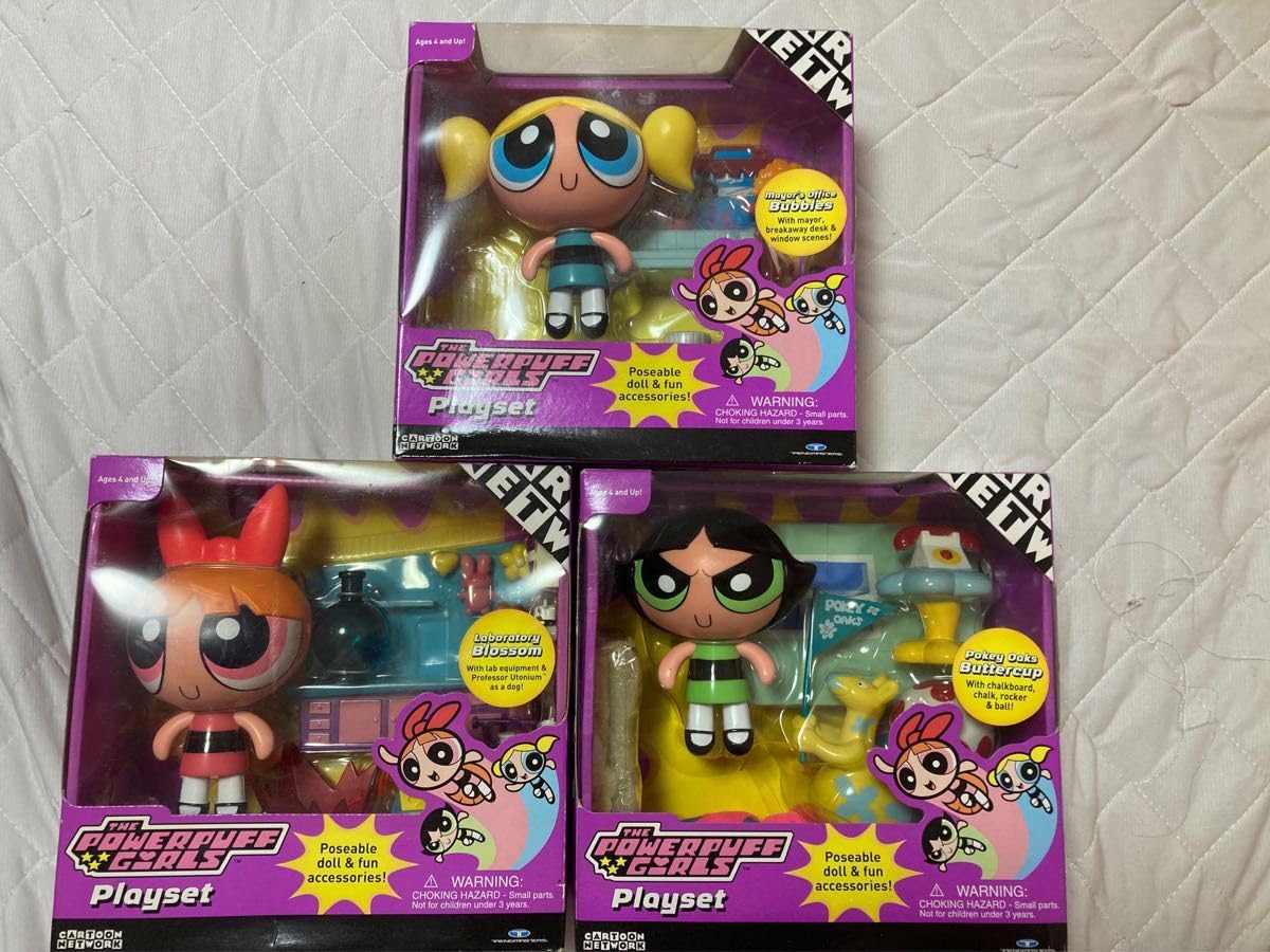Amazon | パワーパフガールズ カートゥーン バブルス バターカップ