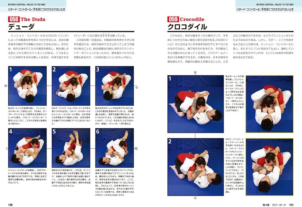 グラップリング・テクニック ラバーガード | エディ・ブラボー, 中井