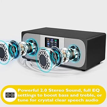 Amazon.com: LEMEGA MSY6 Bluetooth Stereo System for Home I