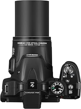 Amazon.com : Nikon Digital Camera COOLPIX P520 BK Black P520BK