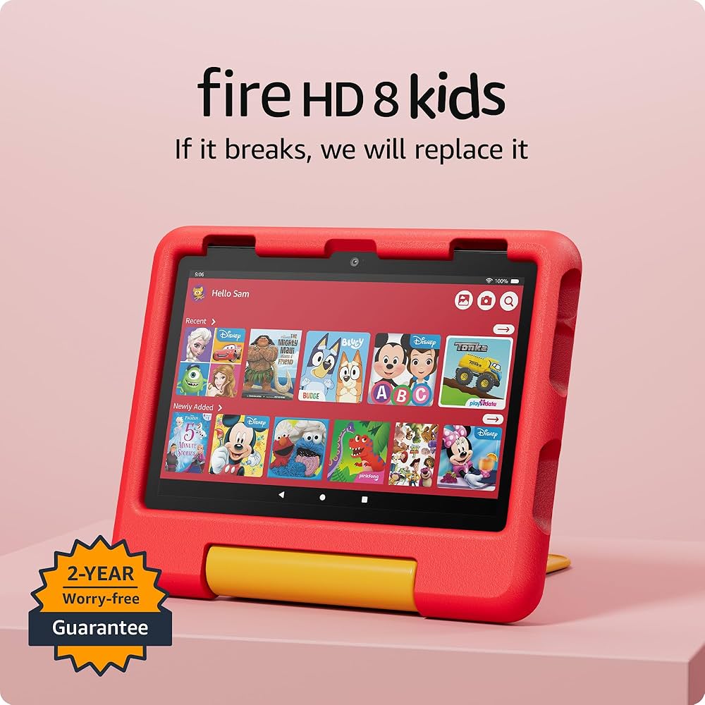 Amazon.com: Amazon Fire HD 8 Kids tablet (newest model), ages 3-7