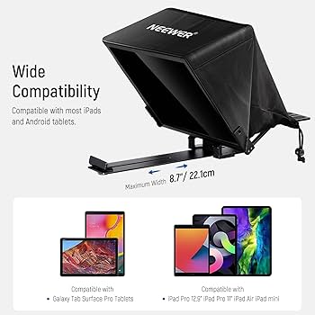 Amazon | NEEWER テレプロンプター X14 PRO RT-110リモートとAPP