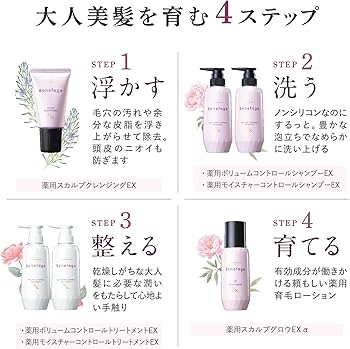 Amazon | アデランス 医薬部外品 ベネファージュ 薬用 スカルプグロウ