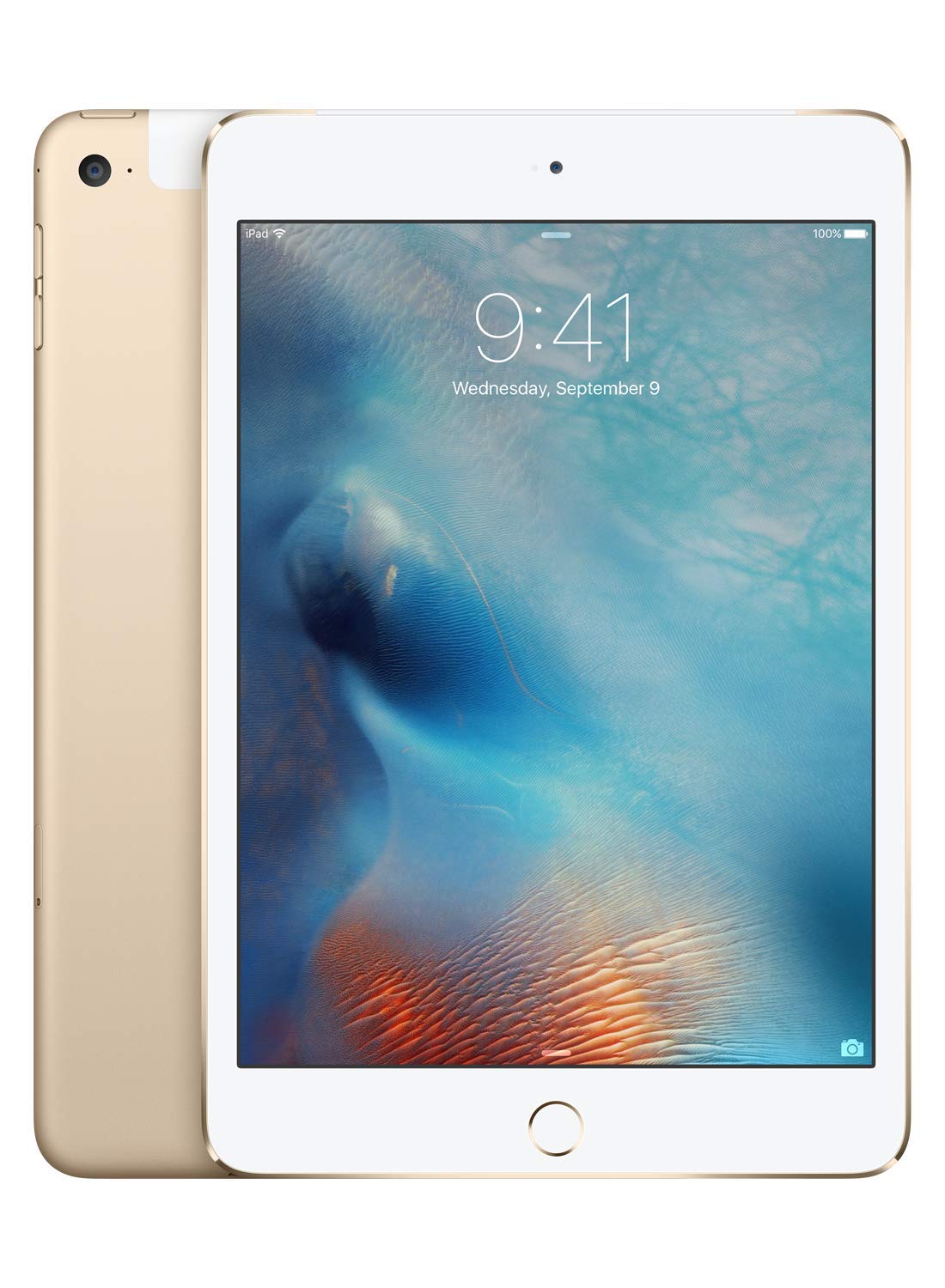 Apple iPad Mini 4 (128GB, Wi-Fi + Cellular, Gold): Tablets: Amazon