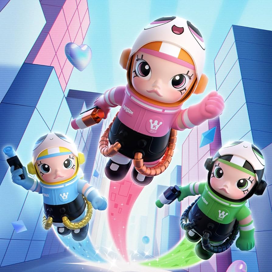 Amazon.co.jp: POP MART MEGA コレクション 400％+100％ SPACE MOLLY