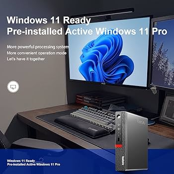Amazon.com: Lenovo Mini PC Windows 11 Pro ThinkCentre Tiny M920q