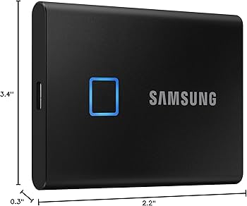 Amazon.com: Samsung T7 Touch Portable SSD 2TB,up to 1050MB/s, USB