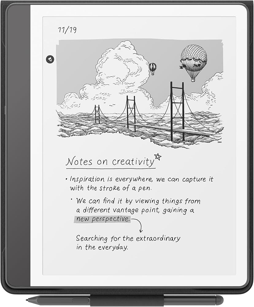 Amazon.com: Amazon Kindle Scribe Folio Cover with Magnetic Attach