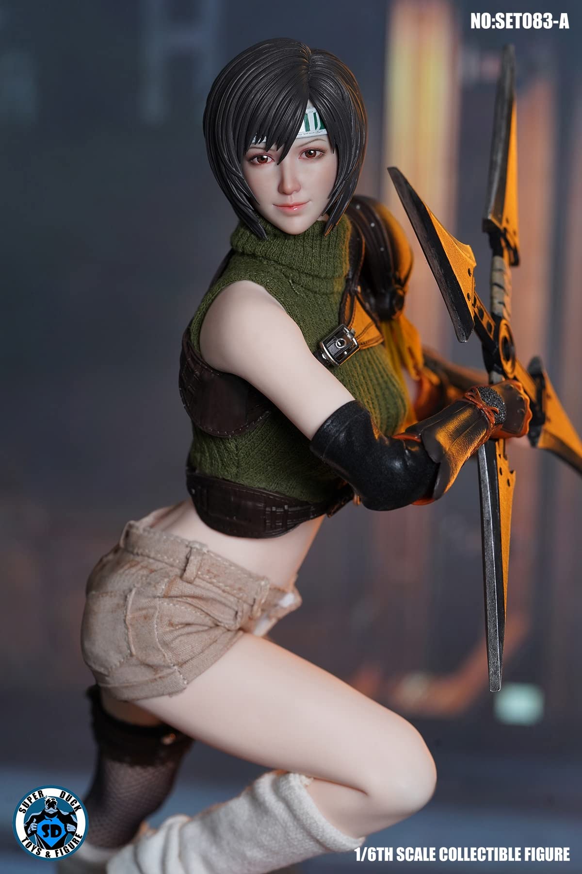 Amazon.co.jp: SUPER DUCK 1/6 フィギュア用 忍者 少女 ヘッド 服