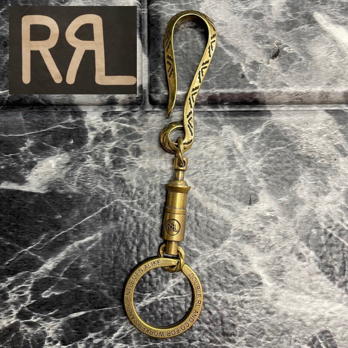 Amazon.co.jp: RRL ダブルアールエル キーリング キーホルダー