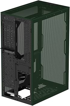 Amazon | SSUPD コンパクトPCケース MESHROOM S Sage Green ATX/M-ATX