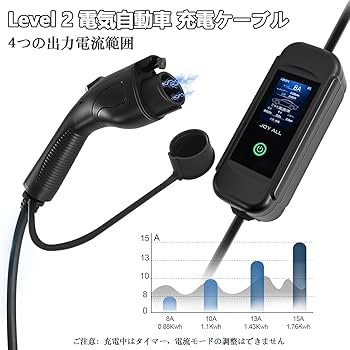 Amazon.co.jp: joy all 電気自動車充電器WIFIタイプ 110V-240V SAE