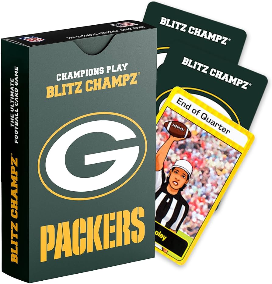 Amazon.com: Blitz Champz Green Bay Packers – Official NFL Playing