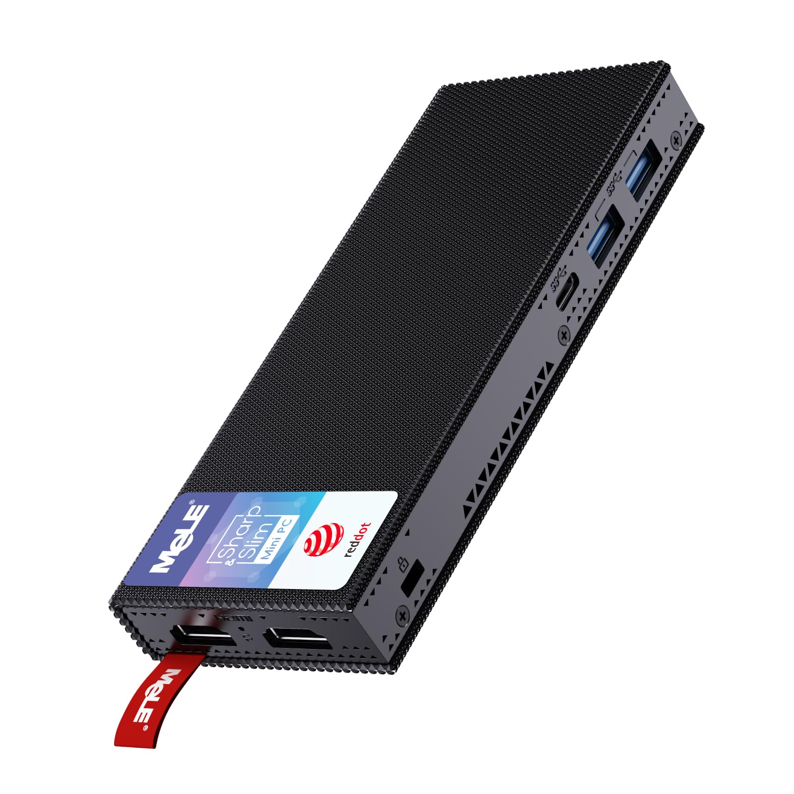 MeLE PCG02 Pro Fanless Stick PC - Reddot Award Winner, N100 8GB