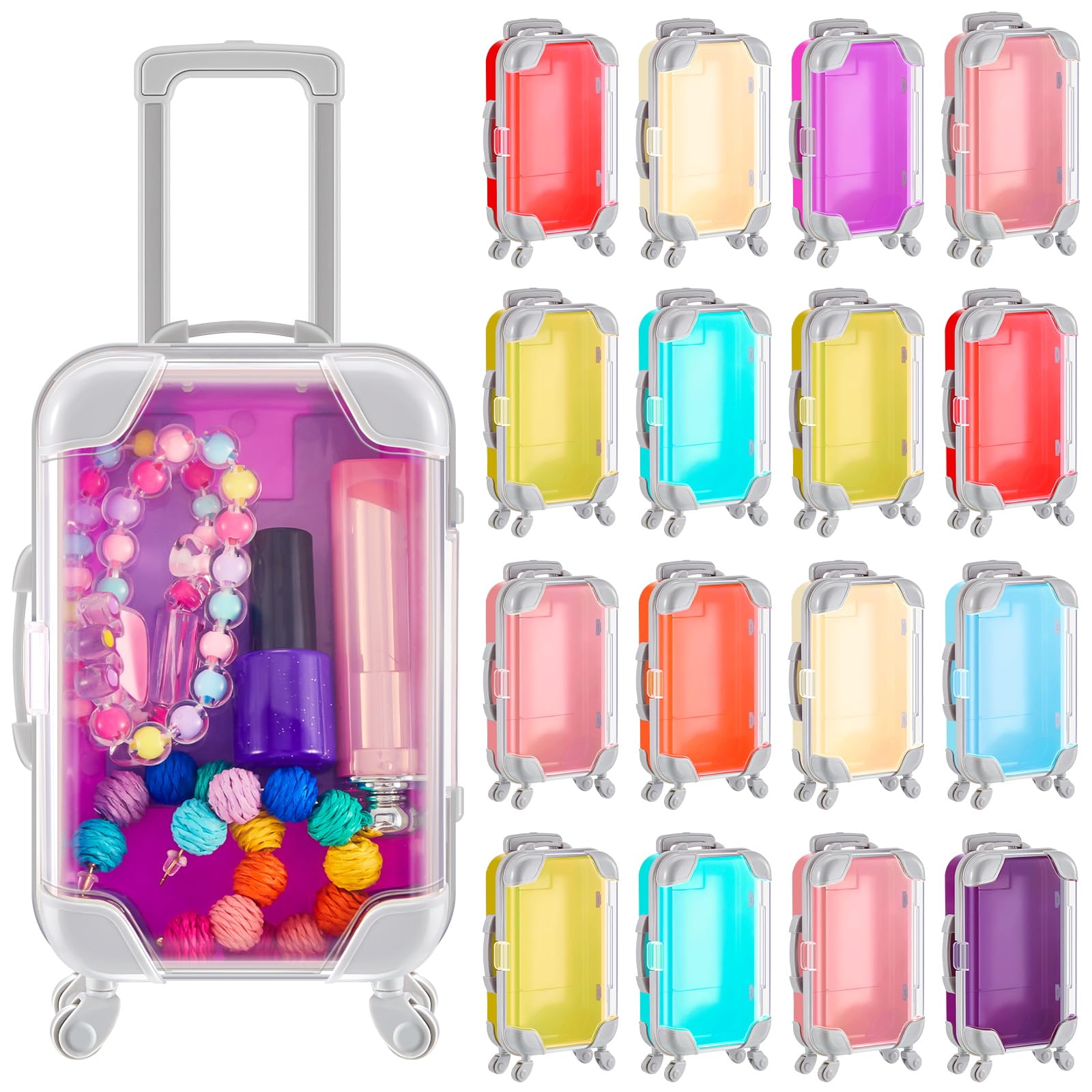 Amazon.com: Juexica 18 Pcs Mini Suitcase Party Favor Gift Box