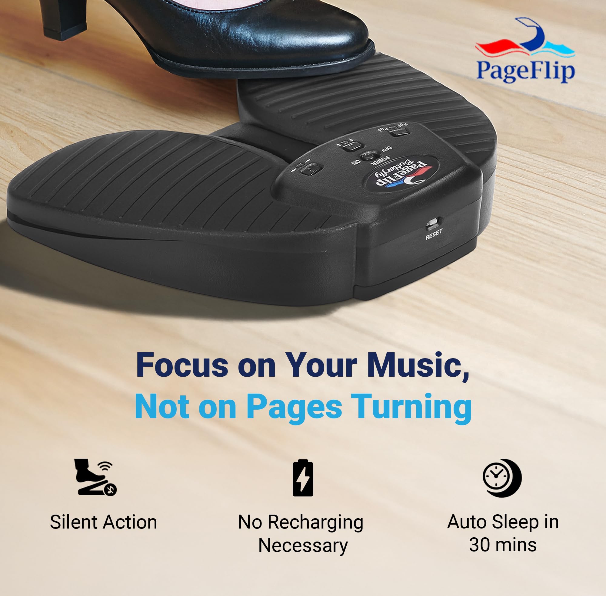 Amazon.co.jp: PageFlip Butterfly Bluetoothページターナーペダル