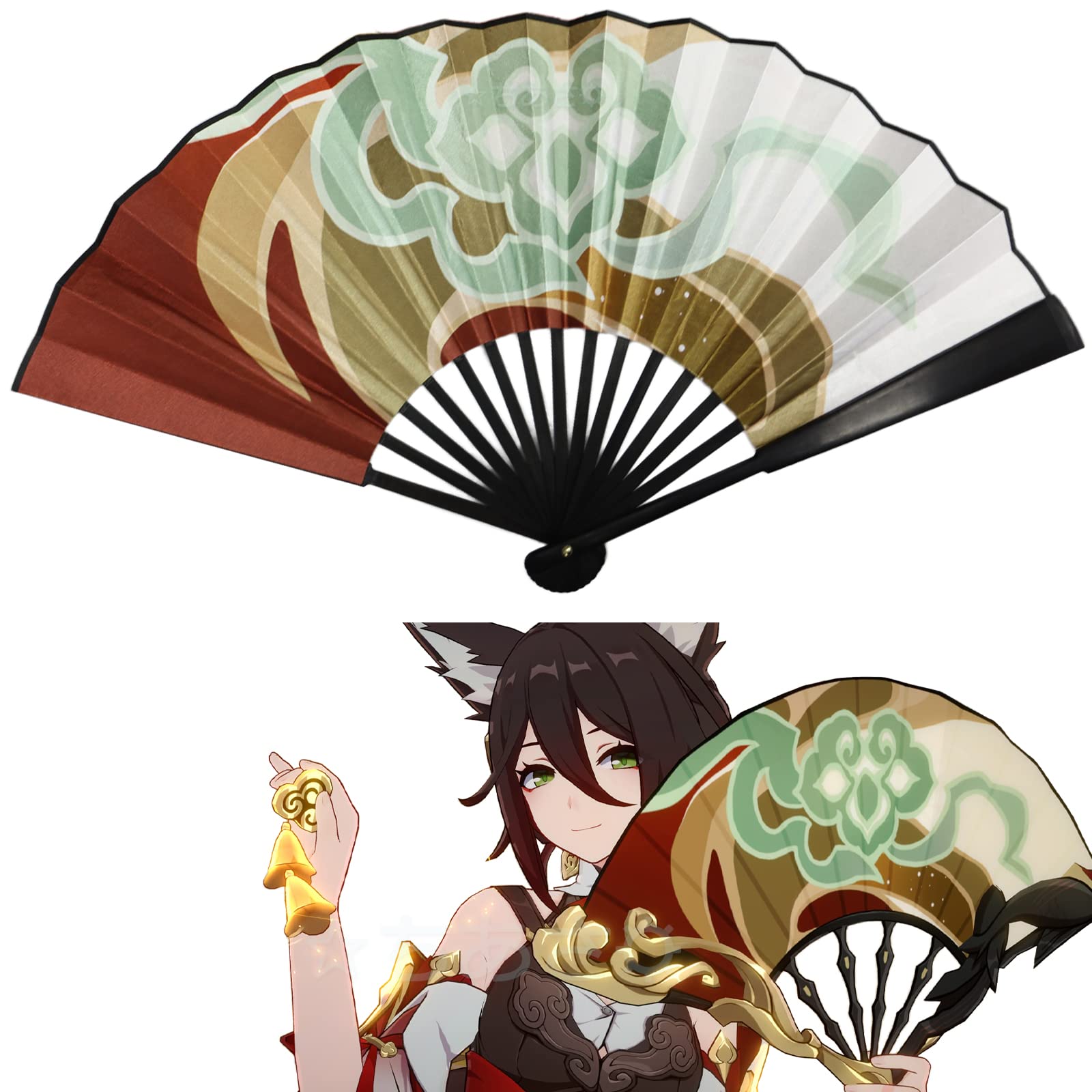 Amazon.co.jp: CHIASA 崩壊スターレイル 停雲 ていうん 扇子