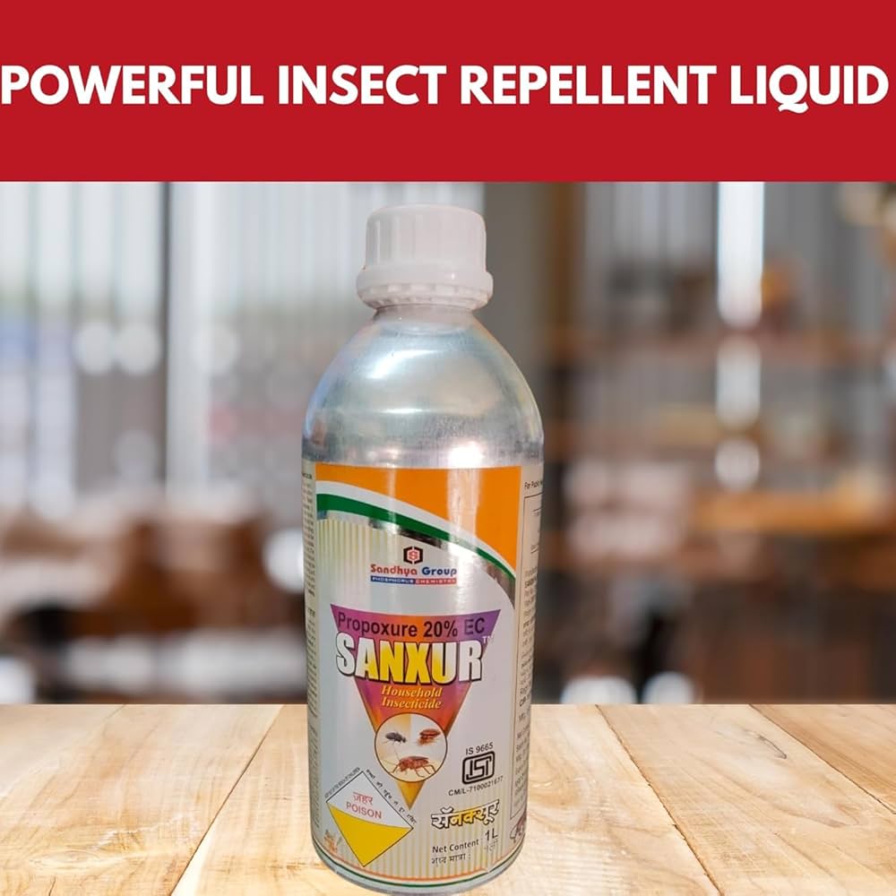 SANXUR Propoxure 20% EC Household Insecticide – 1 Litre | Powerful