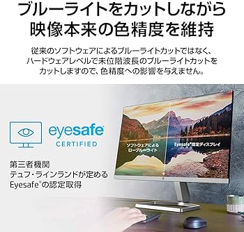 Amazon.co.jp: HP モニター M27f 27インチ フルHD 薄型 非光沢 IPS