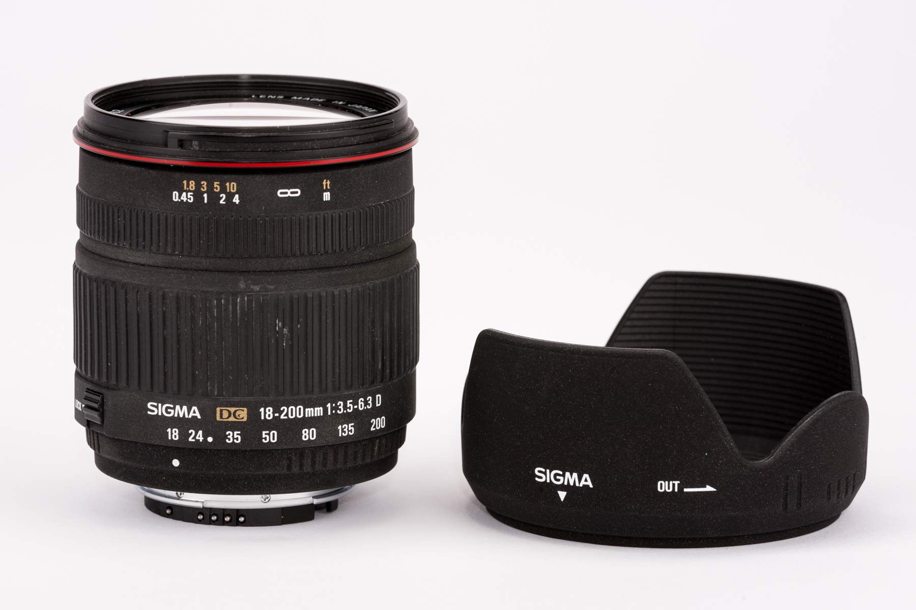 Amazon.com : Sigma 18-200mm f/3.5-6.3 AF DC Lens for all Nikon