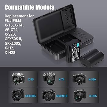 Amazon.com: JYJZPB 2-Pack NP-W235 Replacement Battery Charger Set