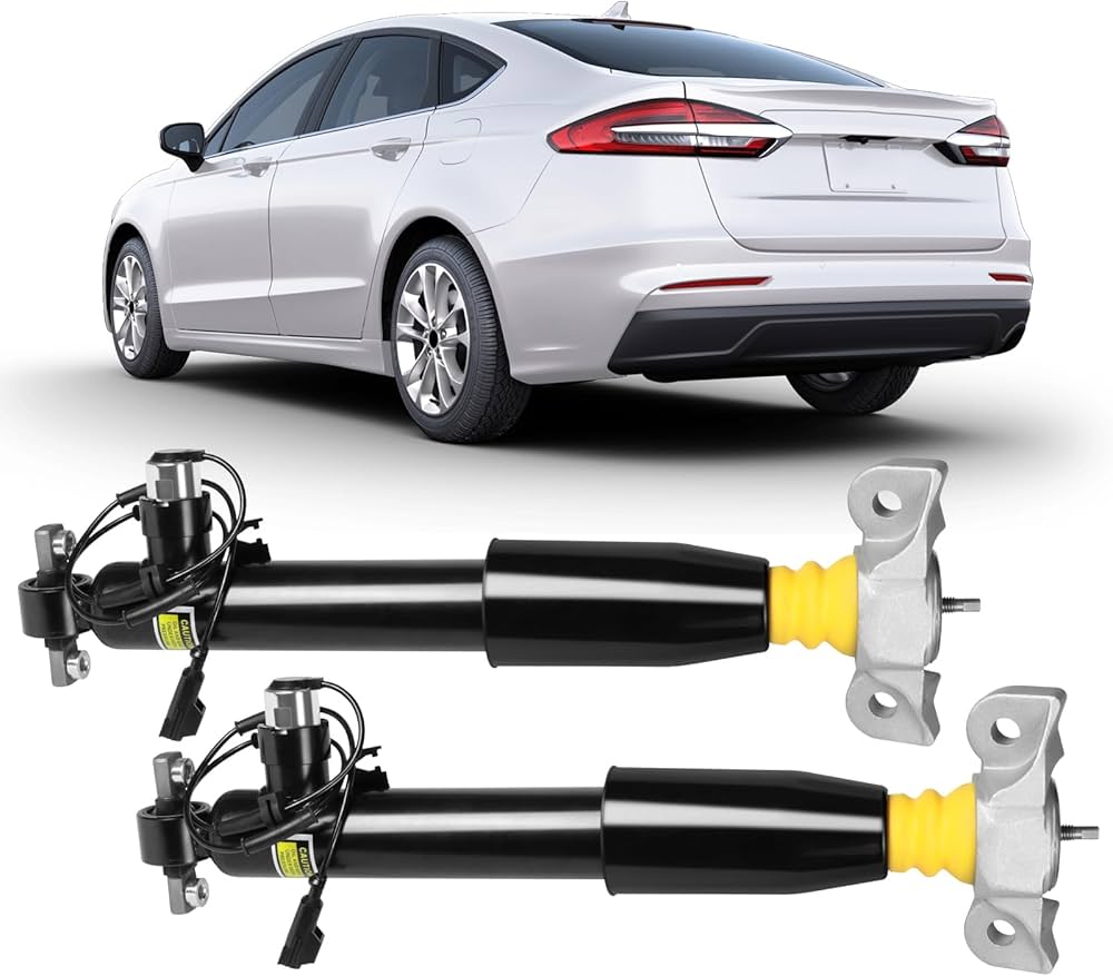 QKVCX Rear Shock Absorber Struts Left+Right for 2013-2017 Ford