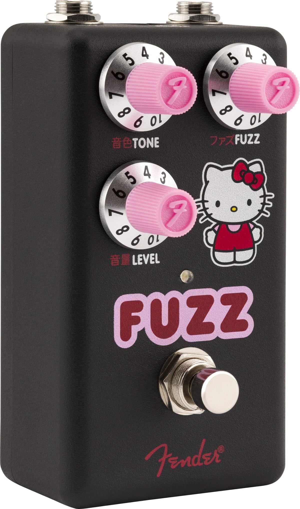 Amazon | Fender/Fender x Hello Kitty Black Fuzz Pedal ファズ